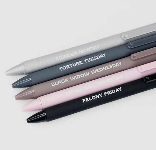 True Crime-Funny Pen Set